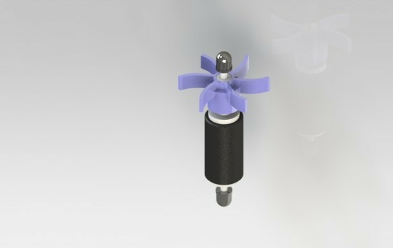 Пропеллер для водяного насоса - 3D модель