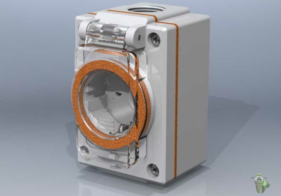 Washing machine - 3D model