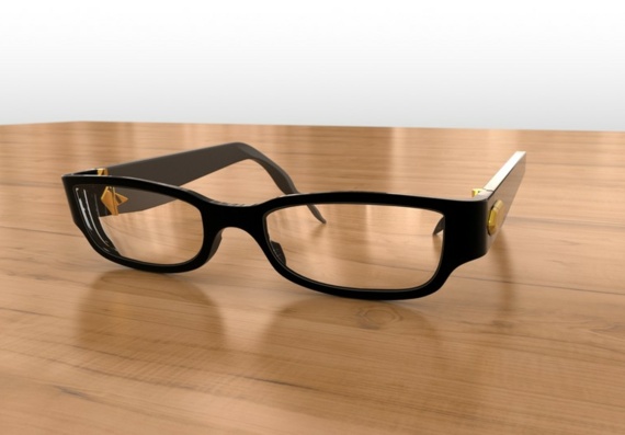 Очки - 3D модель