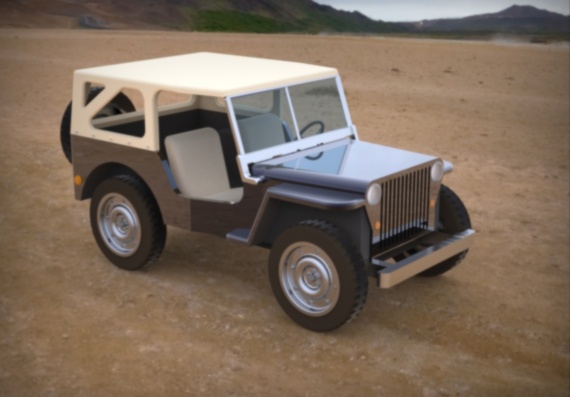 Jeep - 3D model
