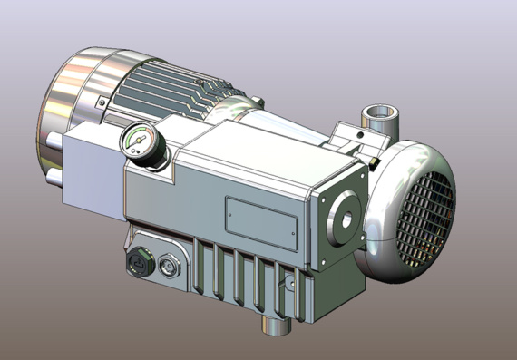 Насос RC0021 - 3D модель