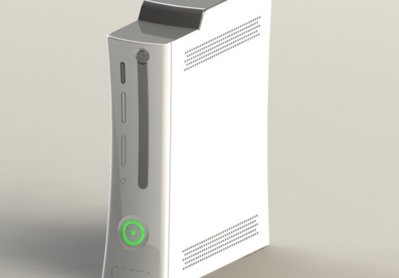 Xbox 360 - 3D Model