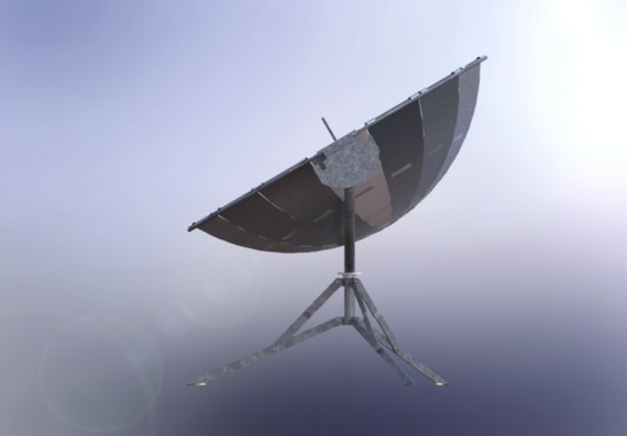 Solar Plate - 3D Model