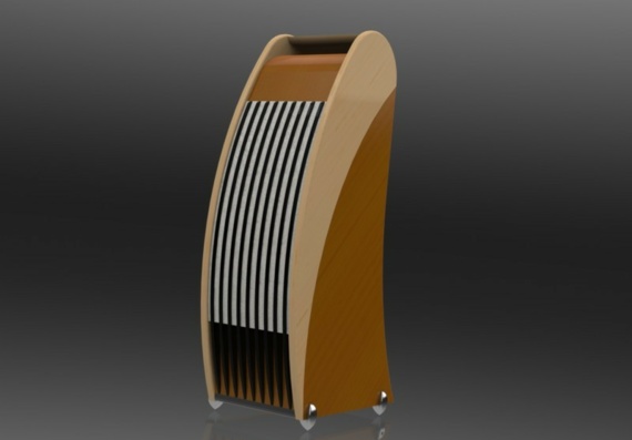 Floor Speaker - 3D Model