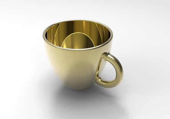 Чашка для чая - 3D модель