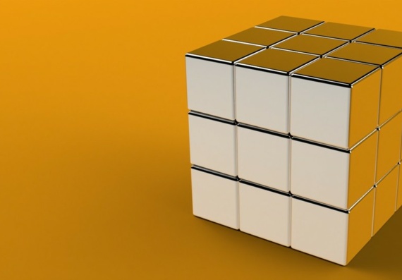 3D Rubik Cube Model