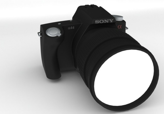 Камера Sony - 3D модель