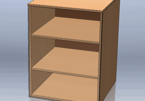 Шаблон кабинета - 3D модель