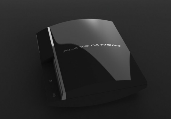Модель PS3 - 3D модель