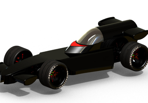 Игрущка автомобиль - 3D модель