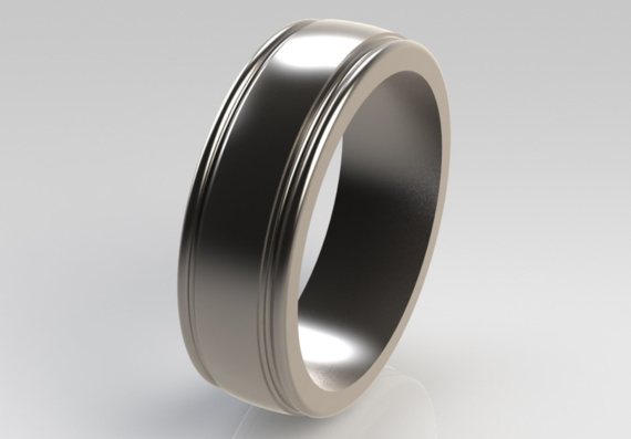 T-ring - 3D model