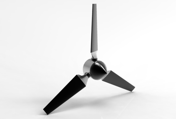 Krimi Propeller - 3D Model