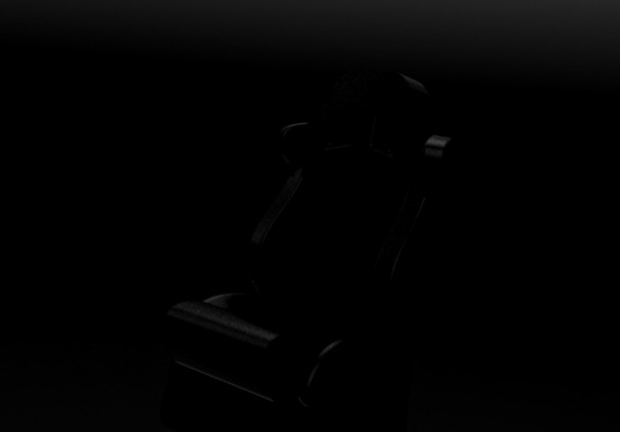 Rally car seat - 3D model