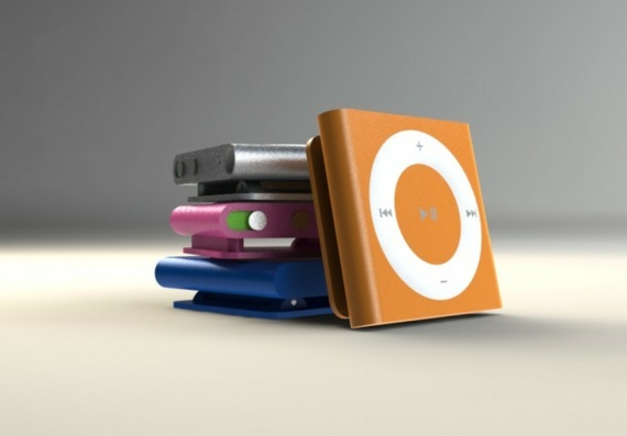 Apple iPod Shuffle - 3D model