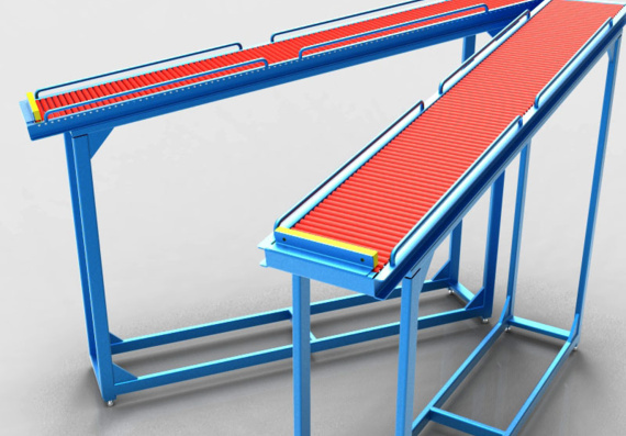 Roller Conveyor - 3D Model
