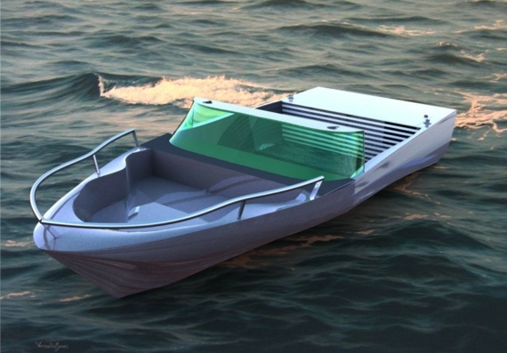 Лодка - 3D модель