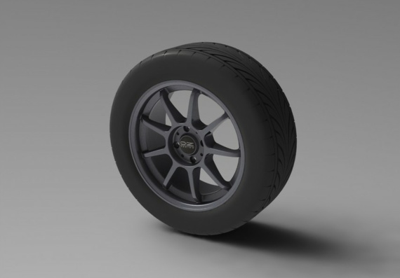 Alleggerita wheel - 3D model