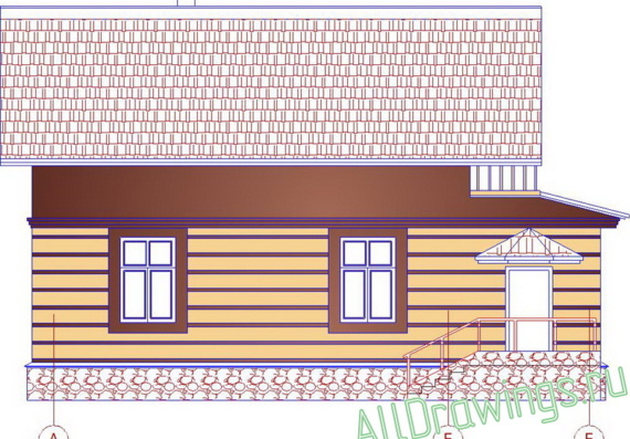 Cottage with balcony (2 options)