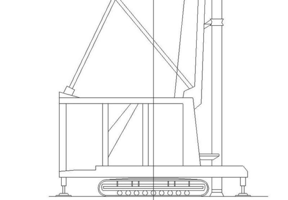 Drill Rig General View Drawing