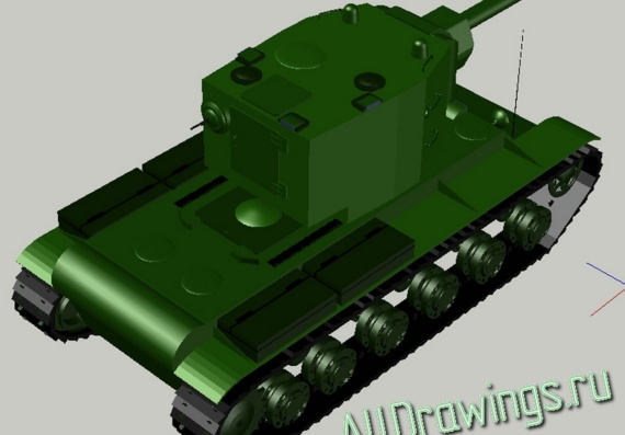 3D tank model