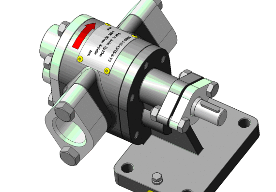 Gear Pump Model