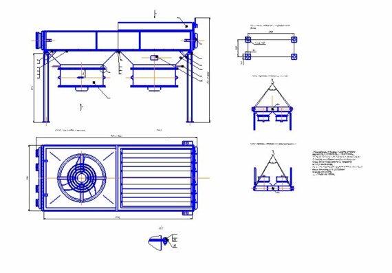 Air Cooling Unit Assembly Drawing