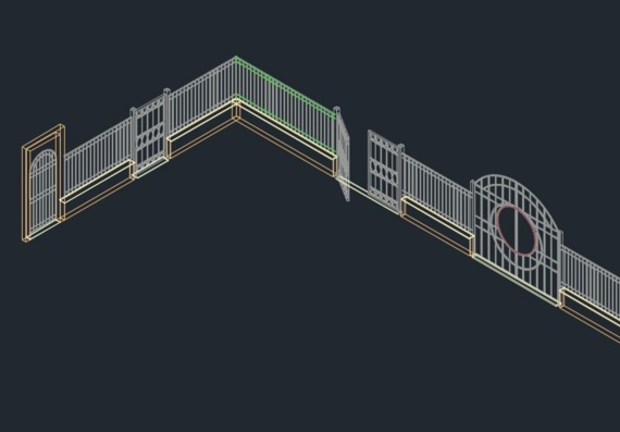 Fence in 3D