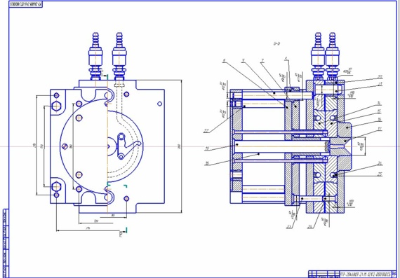 Injection Molding Drawing
