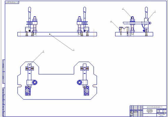 Universal Drilling Tool Assembly Drawing