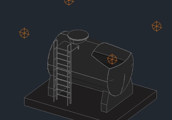 Проектирование резервуара в 3Д модели