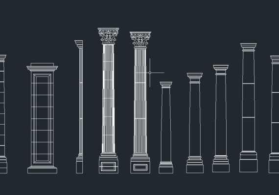 Проект колонны в архивах