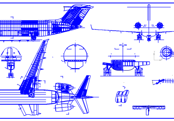 Airliner drawing