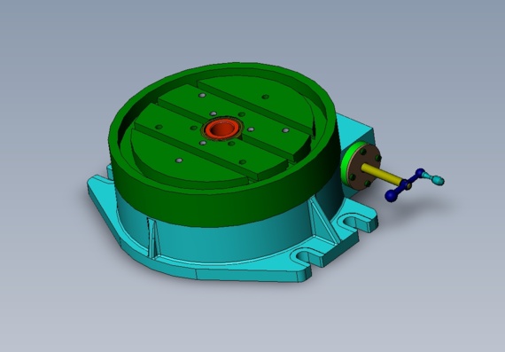Turntable for milling machine