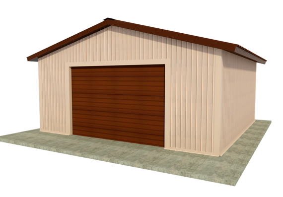 Garage for 2 vehicles