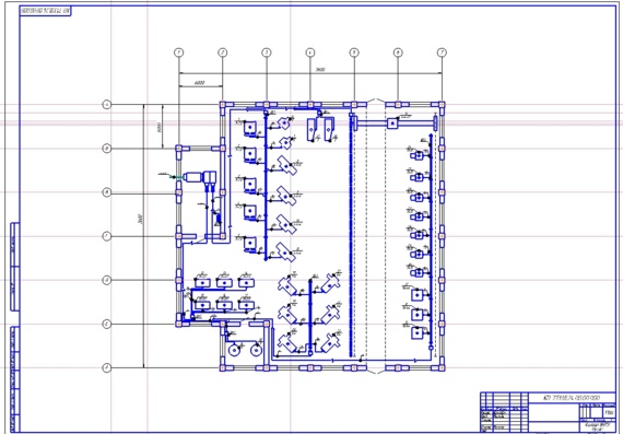 Electrical Layout Plan for Electromechanical Workshop