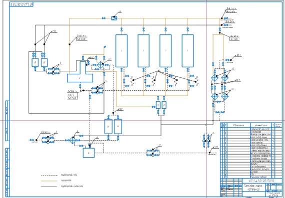 Image of boiler room thermal diagram