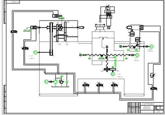 Machine 137TPB Hydrocynematic Schematic Diagram