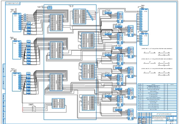 Wiring and Switching Diagram