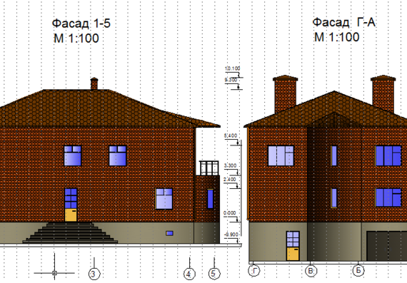 Two-storey village house with 8 rooms