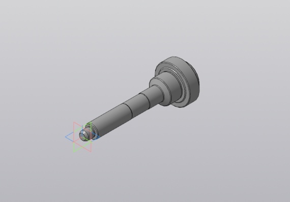 3D model of the Primary Shaft part