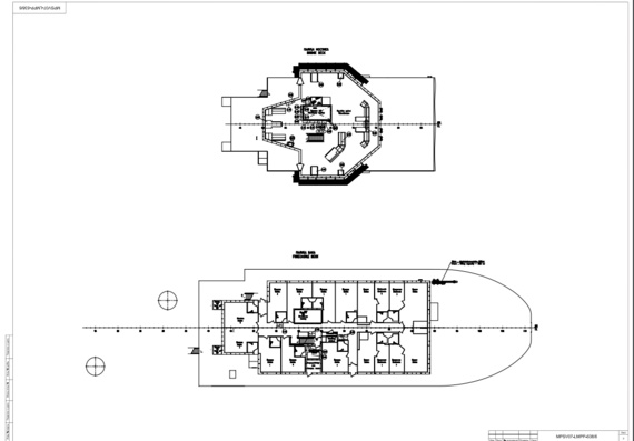 Engine room drawings NPSV07 "MURMAN"