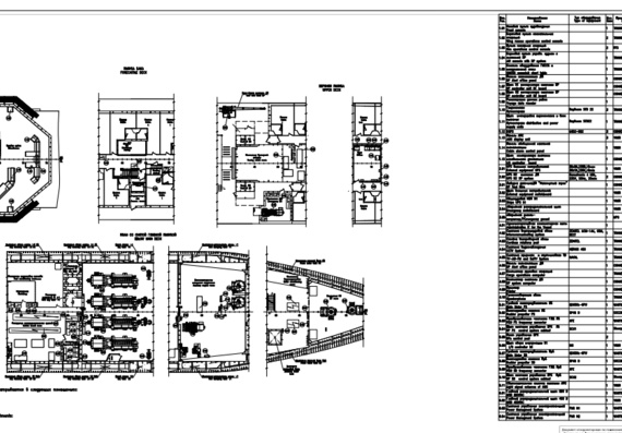Layout drawing of control and automation equipment NPSV07 "MURMAN"