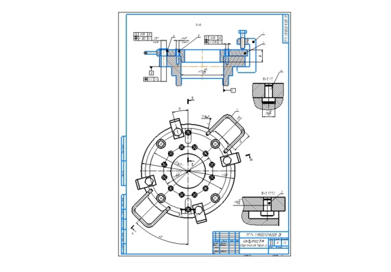 DP technology of mechanical engineering, part of gate valve housing