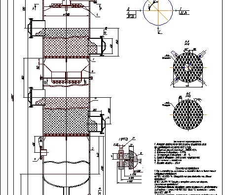 Design of a nozzle absorber for cleaning natural gas of the Pokrovskoye gas field from hydrogen sulfide.
