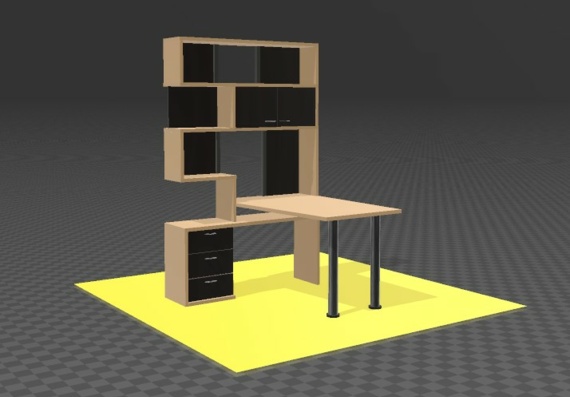 3D модель мебели