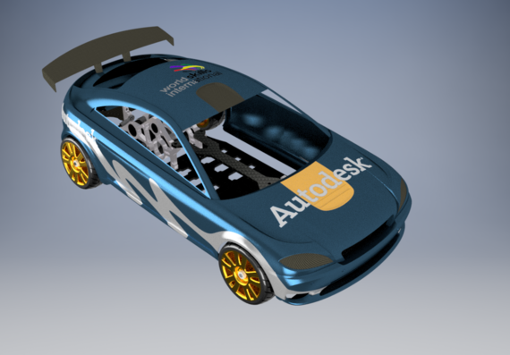 Автомобиль 3D модель