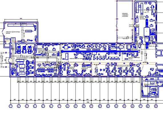 Layout of process equipment 88 TSARZ TO