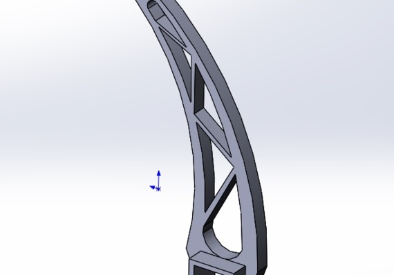 Holder for plastic roller for 3D printer from profile 20 * 20mm