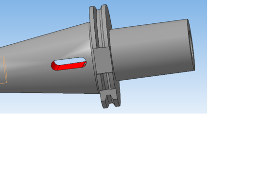 Adapter bushing for tool with Morse cone and tab