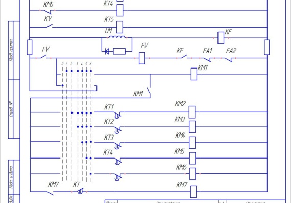Development of relay-contactor control circuits